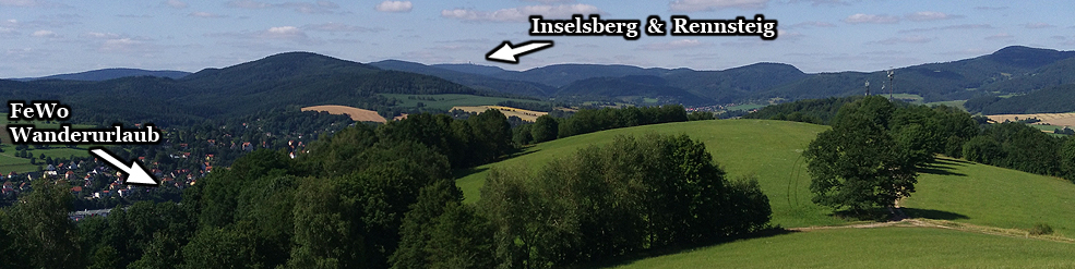 Die Ferienwohnung Wanderurlaub im Thüringer Wald - eine der beliebtesten Ferienwohnungen der Region 